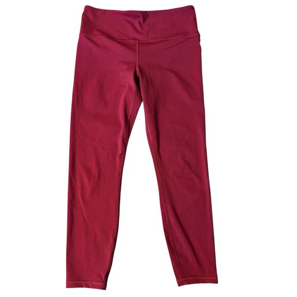 Athleta Elation Train 7/8 Tight Legging Brick Red Color Medium Excellent!! - Picture 1 of 6